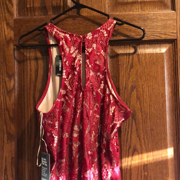 BRAND NEW RED LACE DRESS - Picture 6 of 6